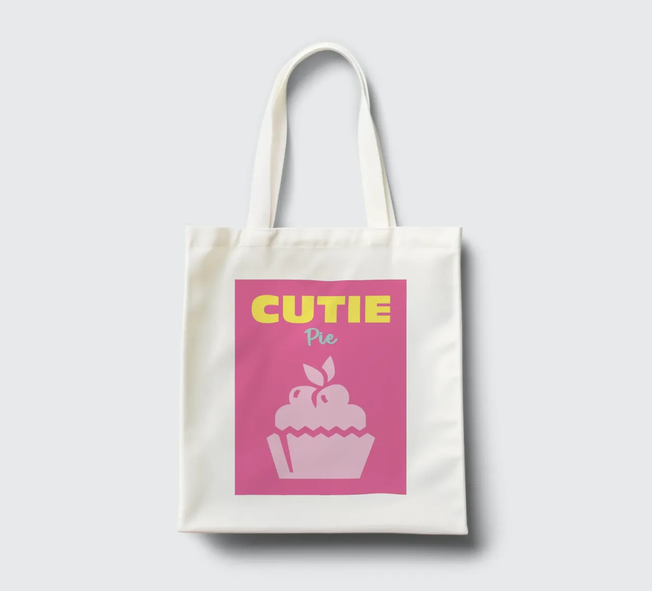 Cutie Pie borsa in juta da Colorful Homes