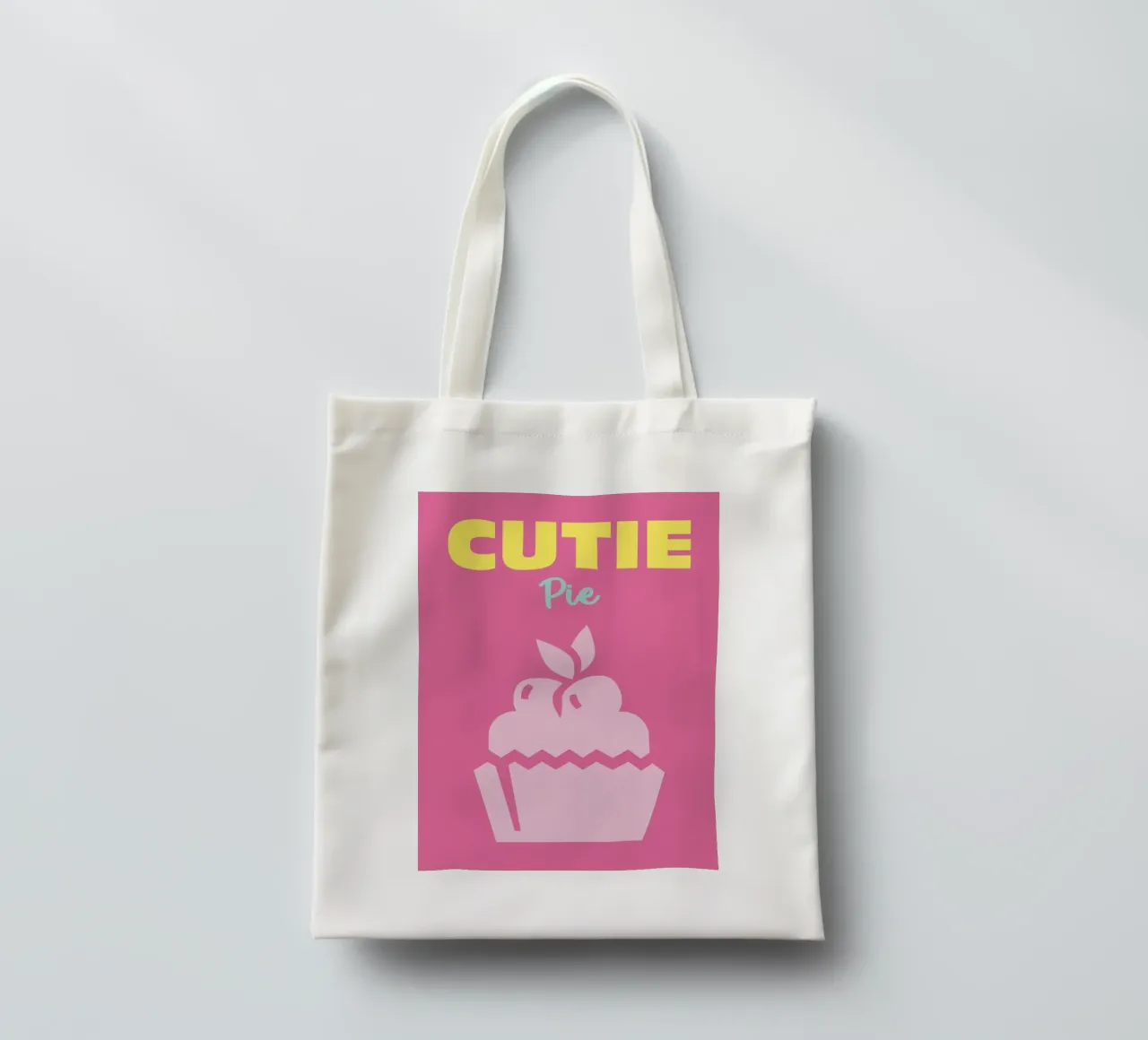 Cutie Pie borsa in juta da Colorful Homes