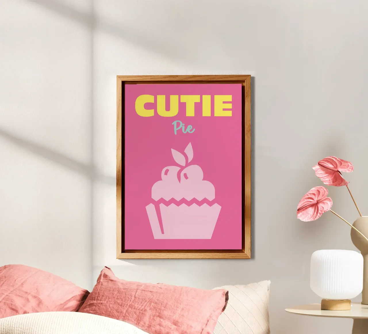 Cutie Pie pannello forex da Colorful Homes