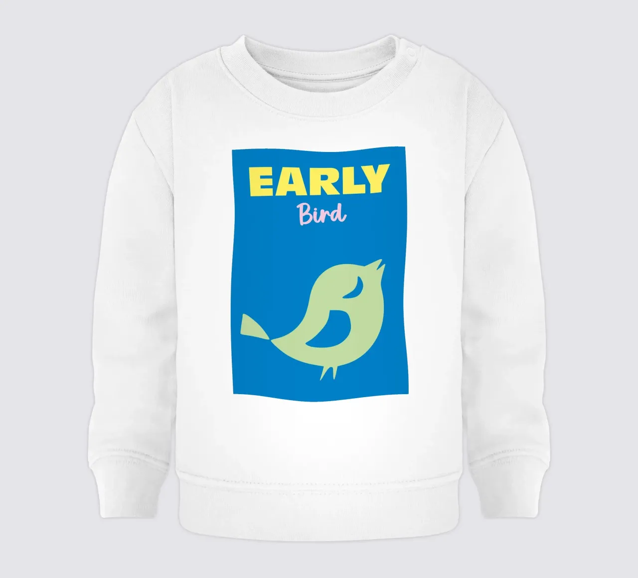 Early Bird felpa neonato da Colorful Homes