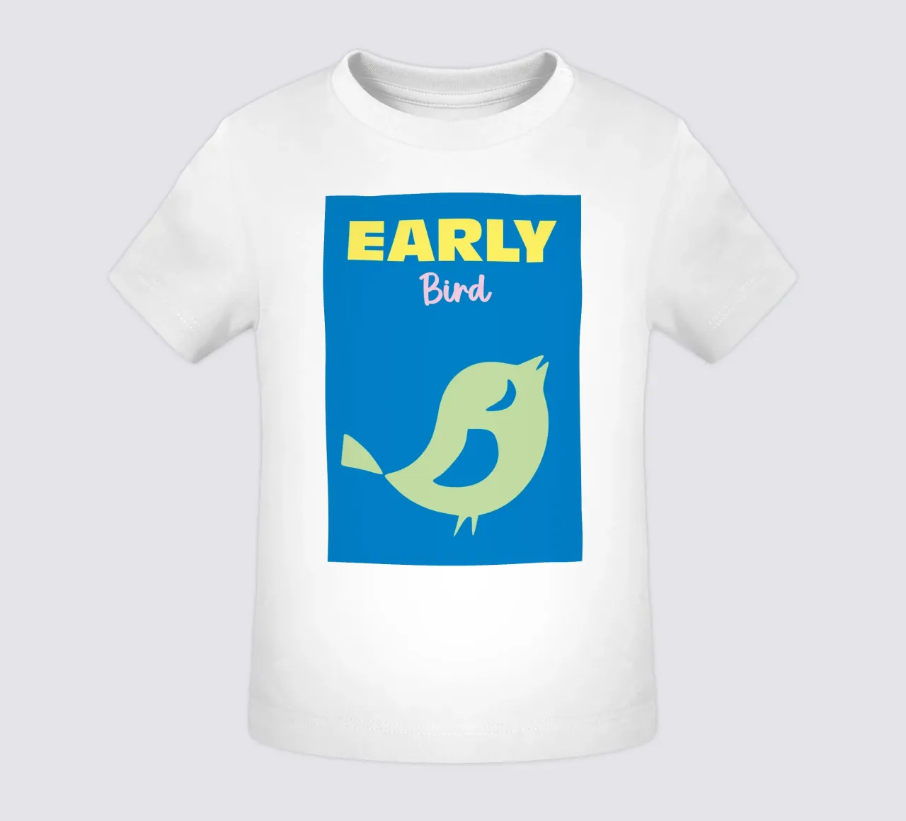 Early Bird maglietta neonato da Colorful Homes