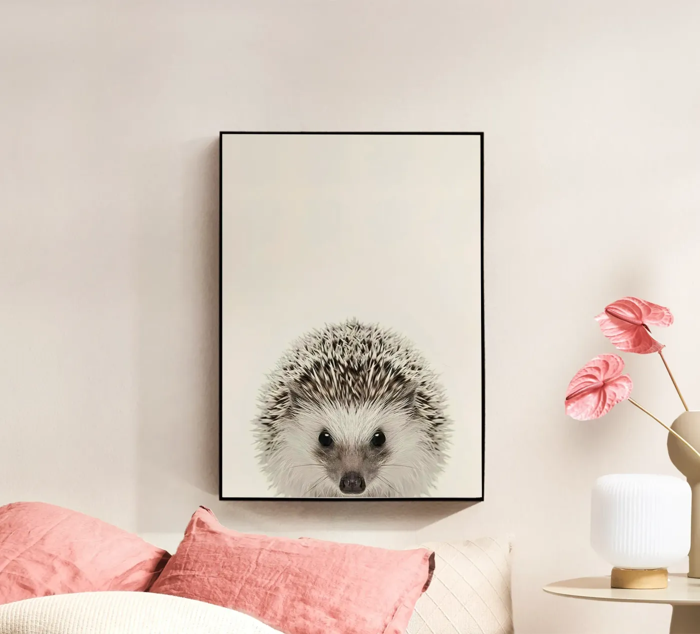 Baby Hedgehog plexiglas de Emil Art Studio
