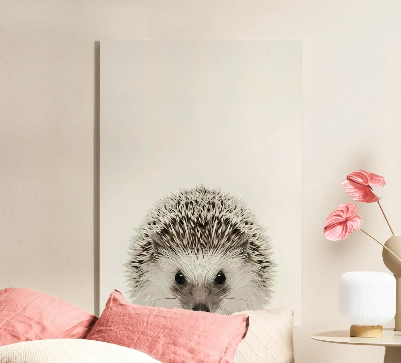 Baby Hedgehog plexiglas de Emil Art Studio