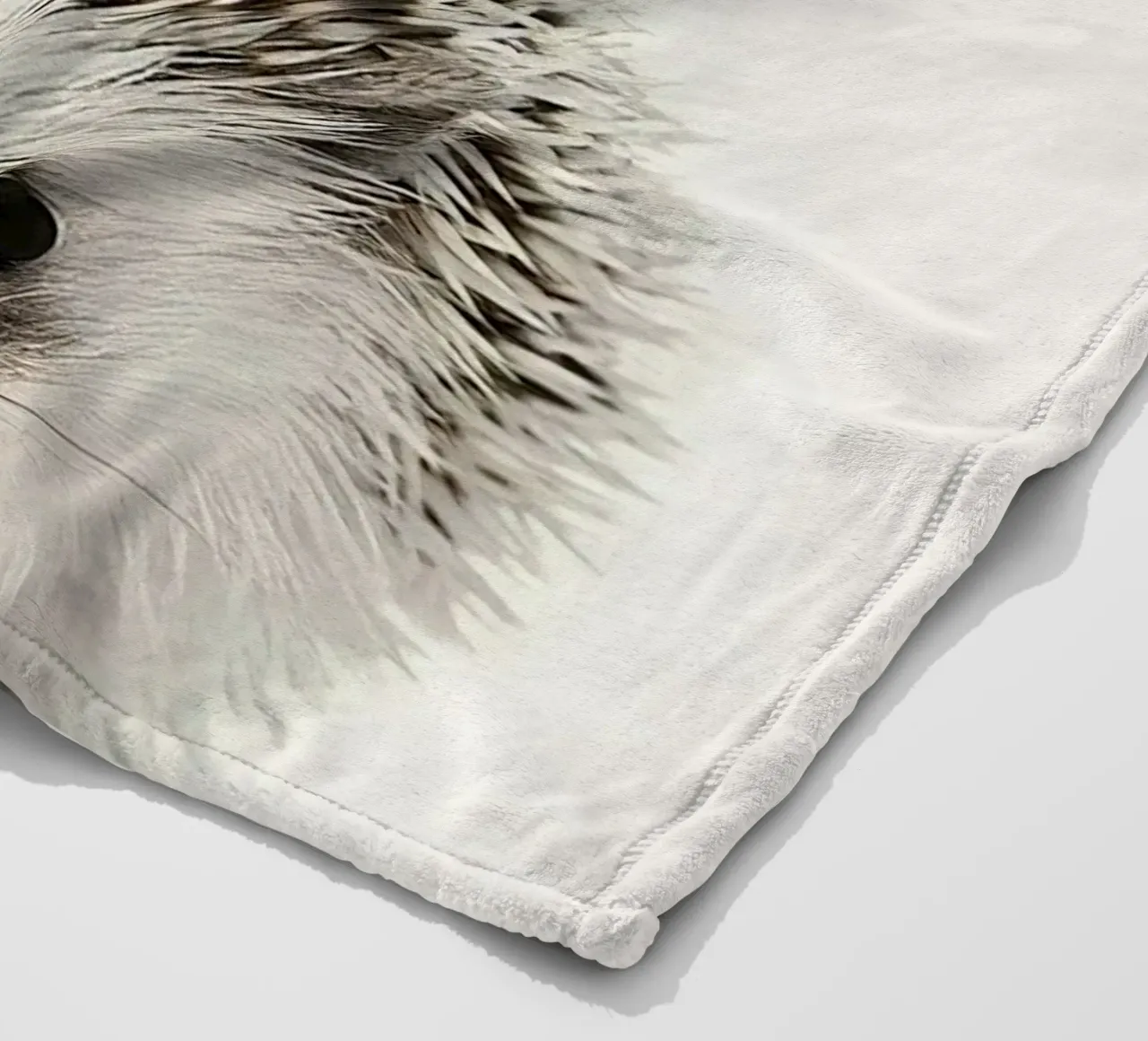 Piccolo riccio coperta in pile da Emil Art Studio