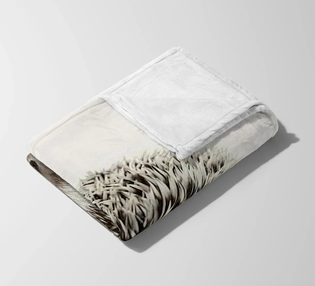 Piccolo riccio coperta in pile da Emil Art Studio