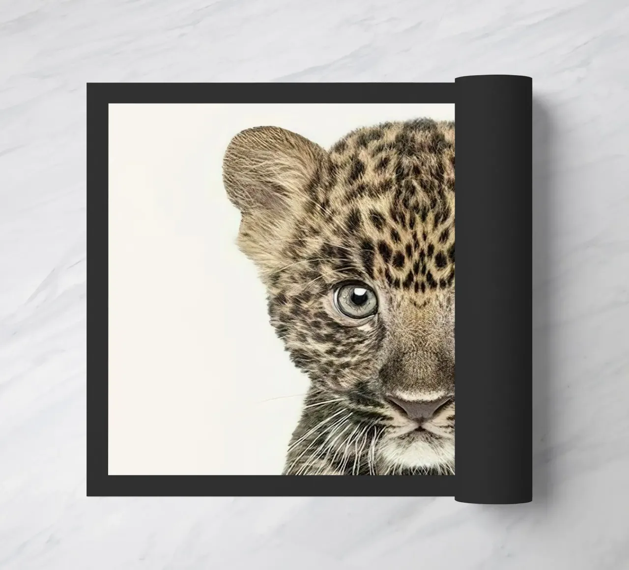 Bambino leopardo zerbino da Emil Art Studio