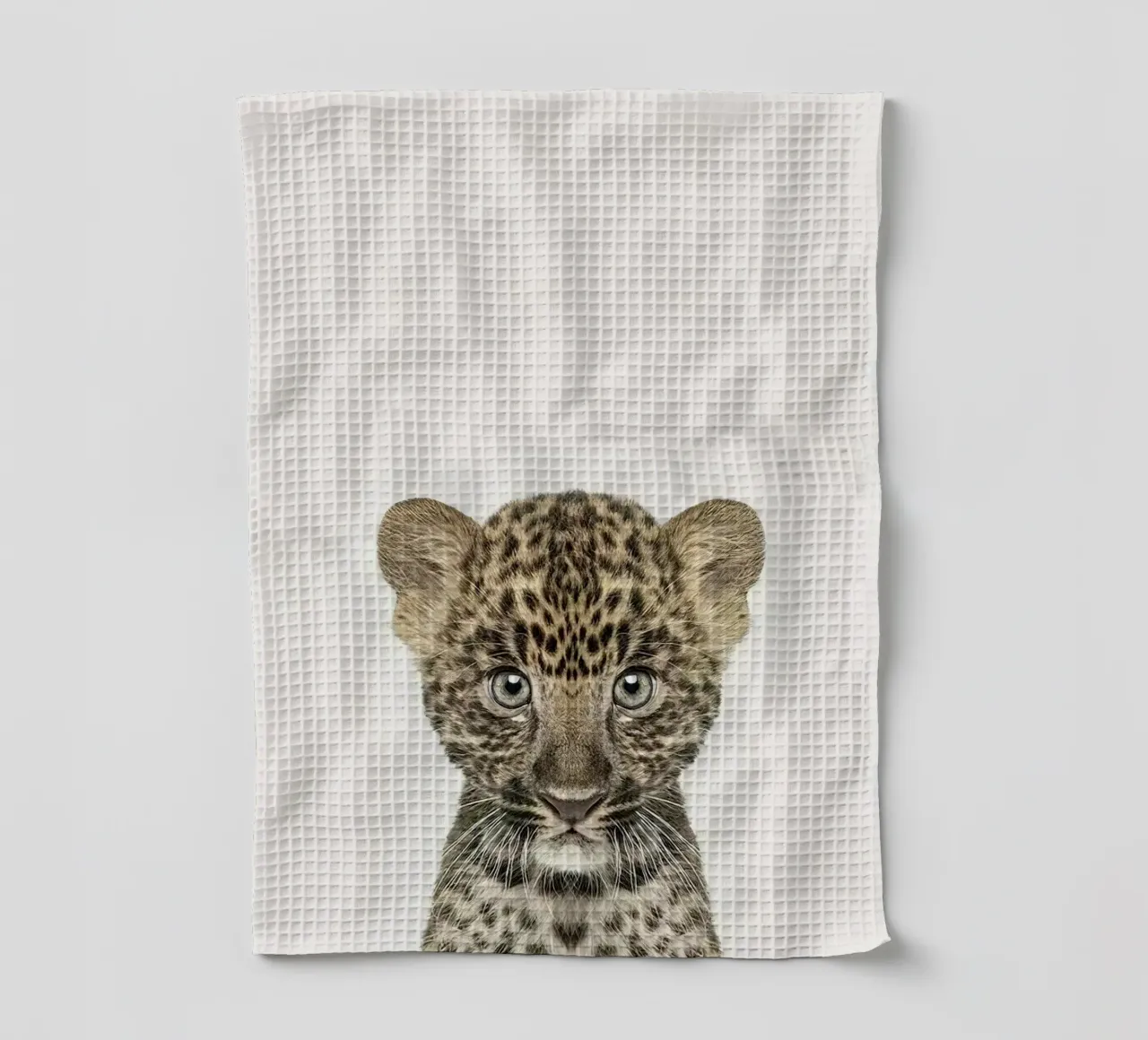 Bébé Léopard torchon de Emil Art Studio