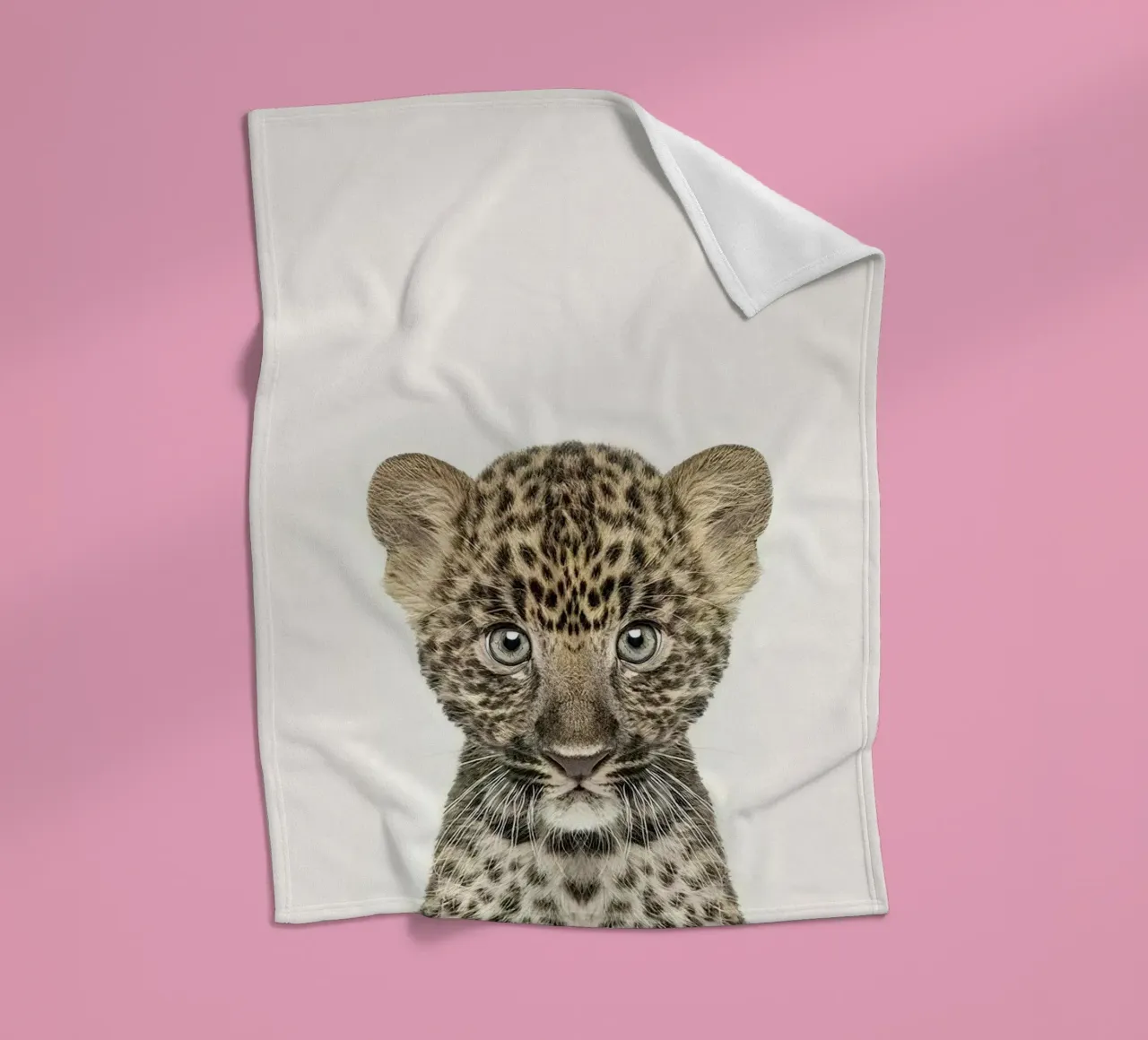 Bambino leopardo coperta in pile da Emil Art Studio