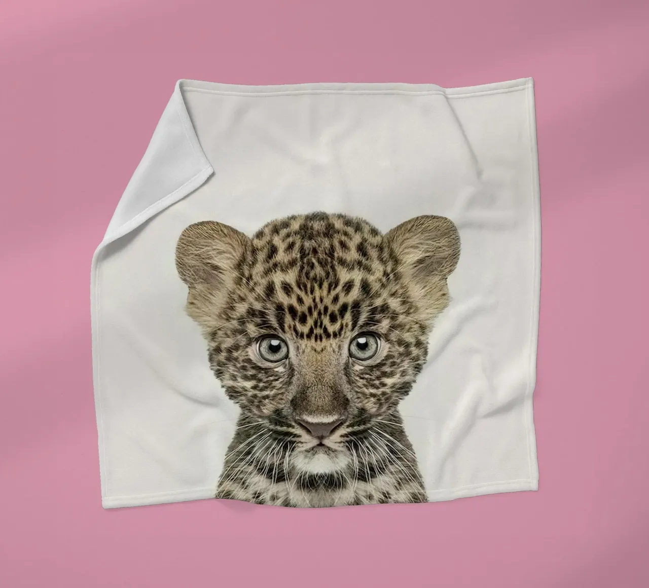 Bambino leopardo coperta in pile da Emil Art Studio