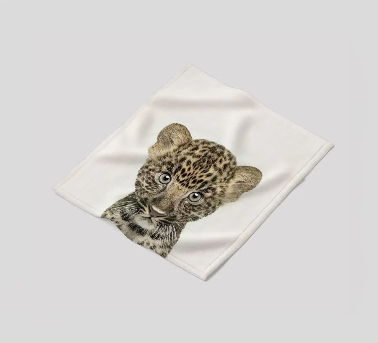 Bambino leopardo coperta in pile da Emil Art Studio