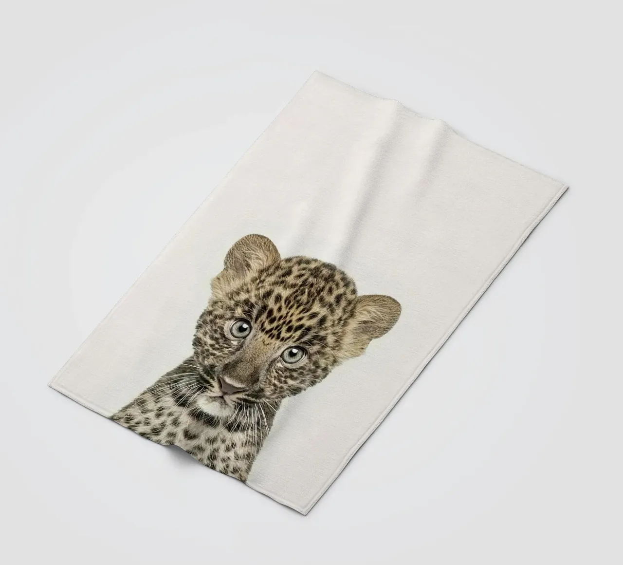Bambino leopardo coperta in pile da Emil Art Studio