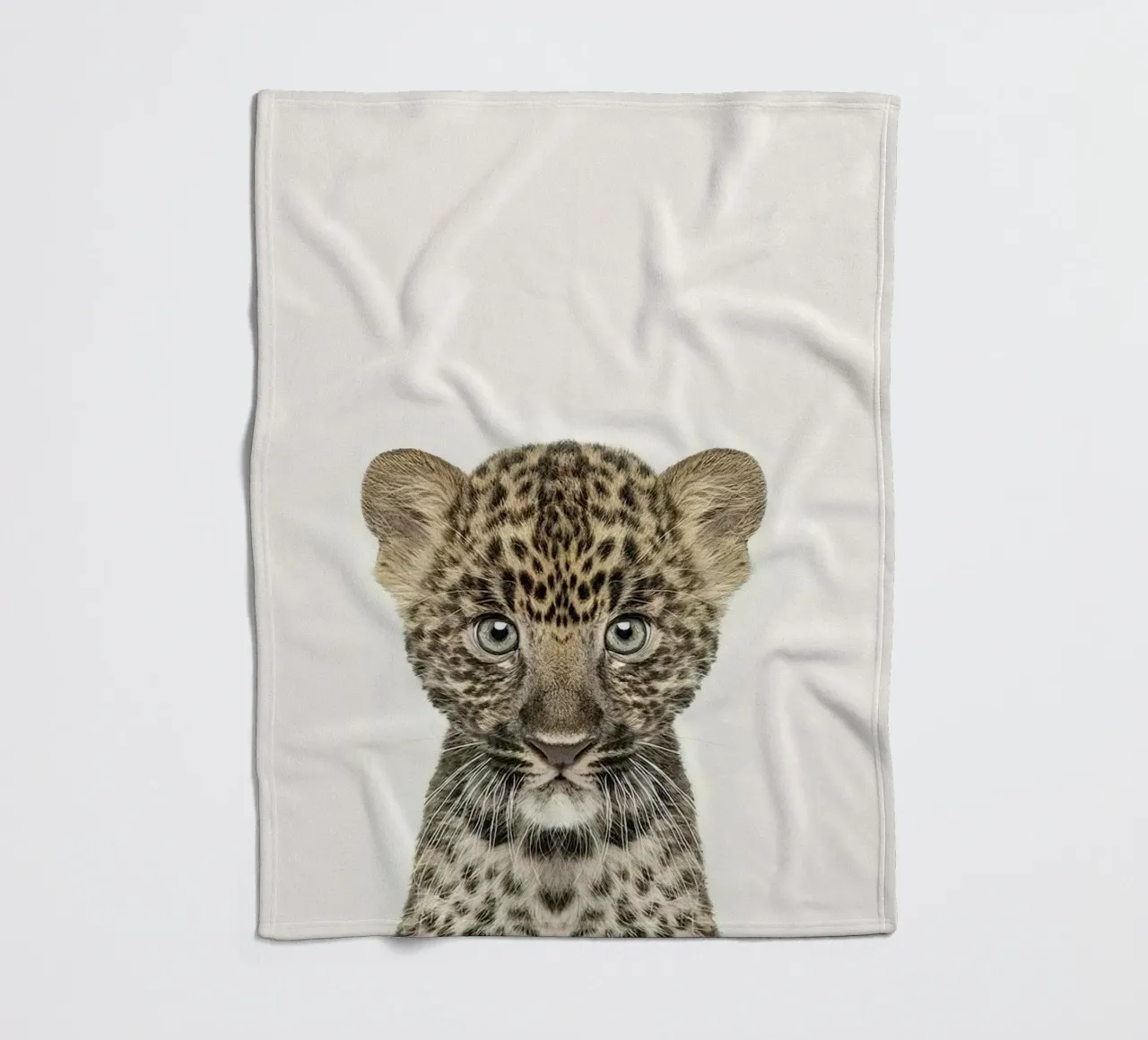 Bambino leopardo coperta in pile da Emil Art Studio