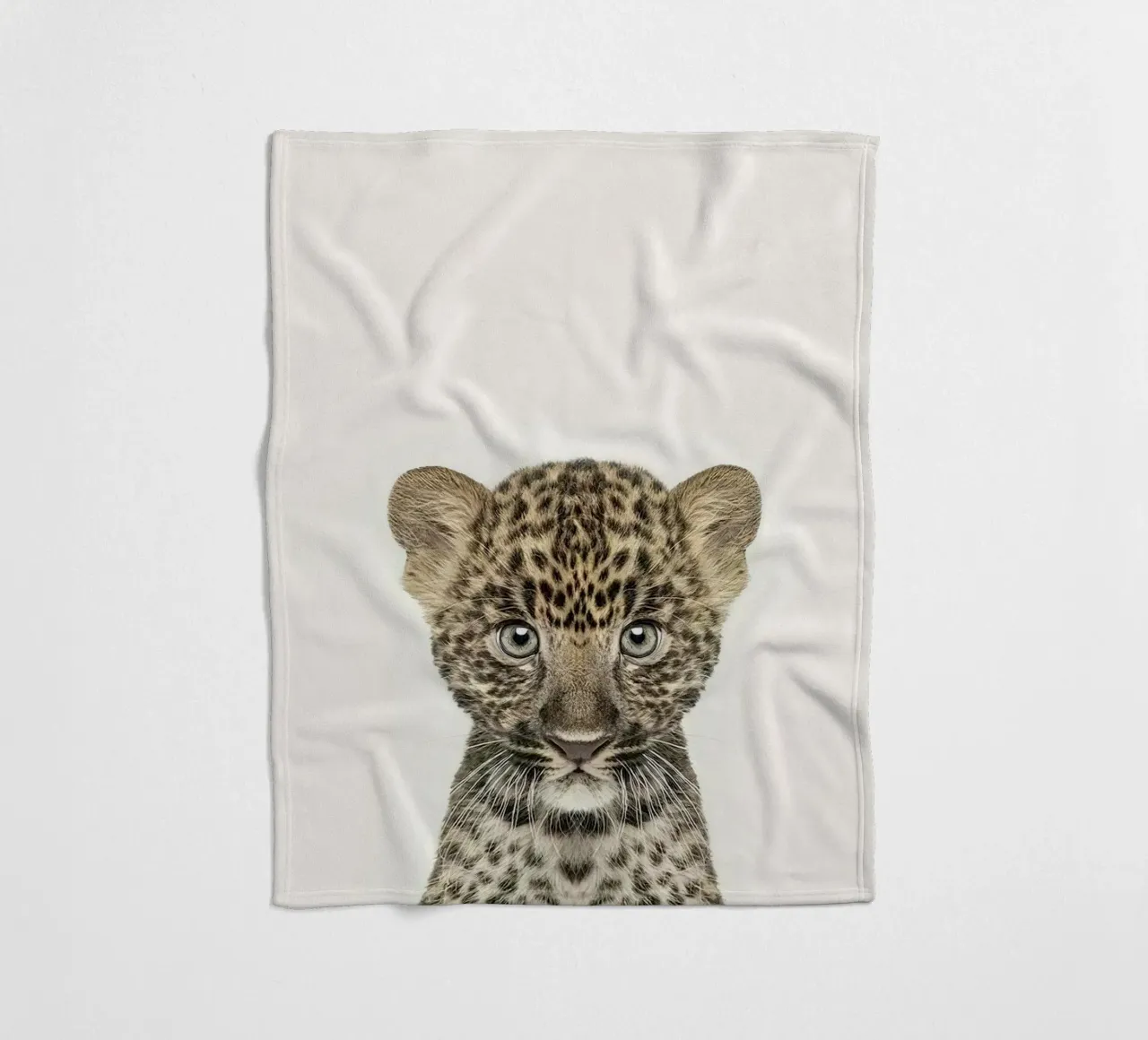 Bambino leopardo coperta in pile da Emil Art Studio