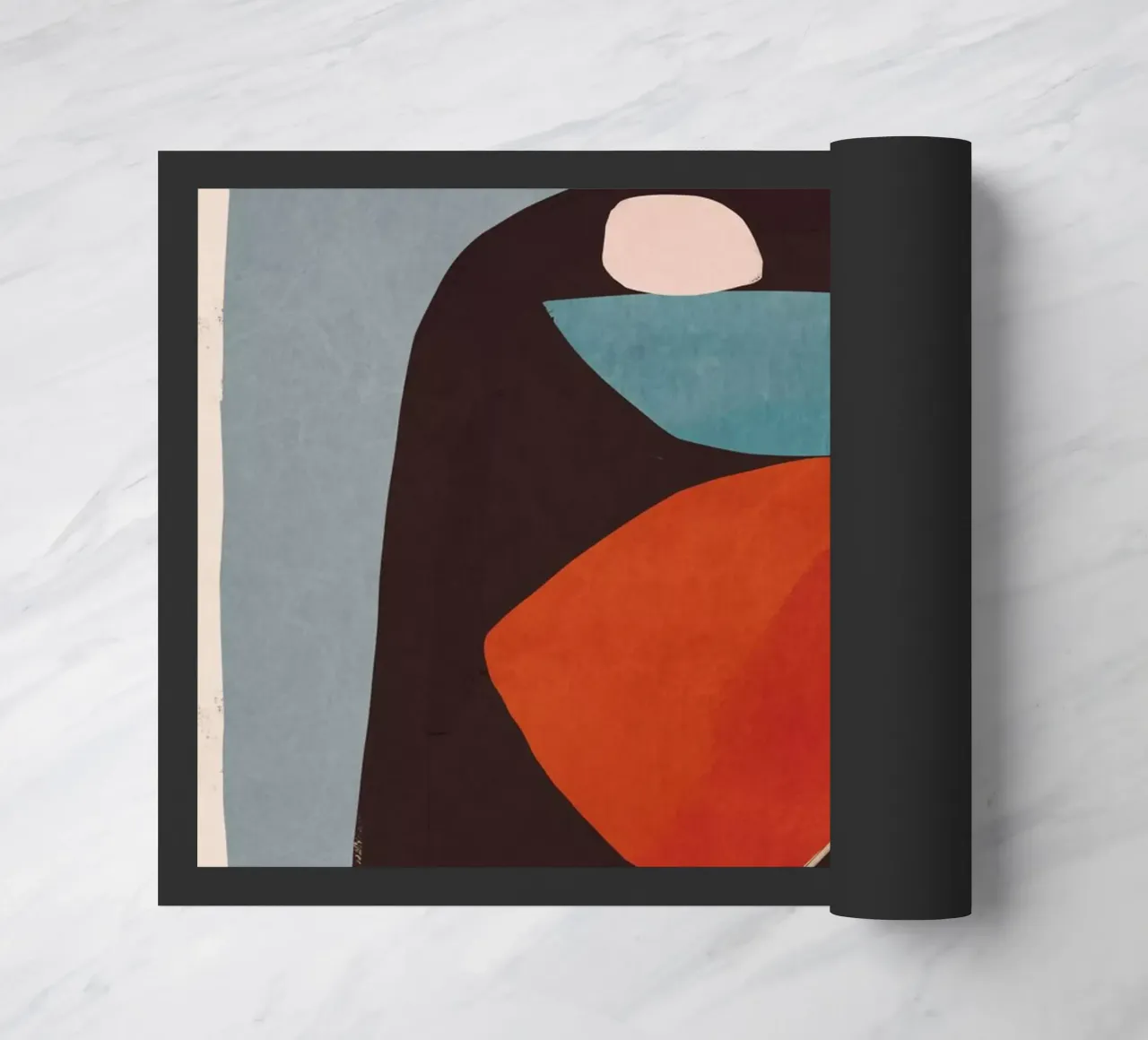 Forme astratte moderne e minimali 83 zerbino da ThingDesign