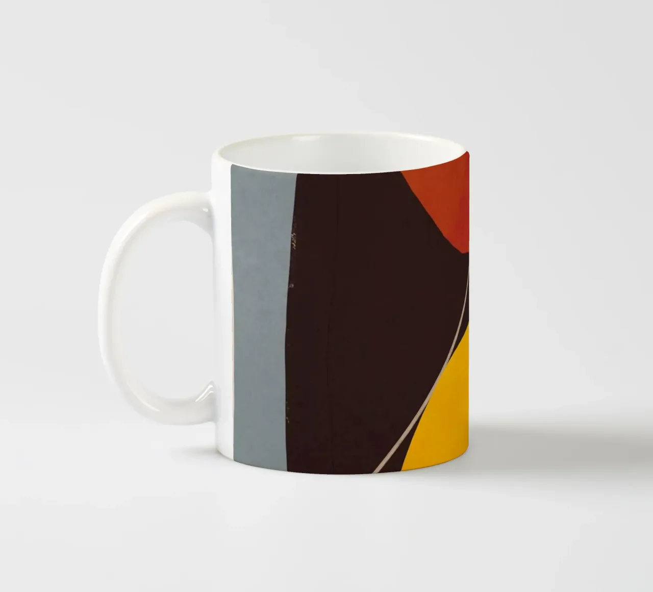 Forme astratte moderne e minimali 83 tazza in ceramica da ThingDesign