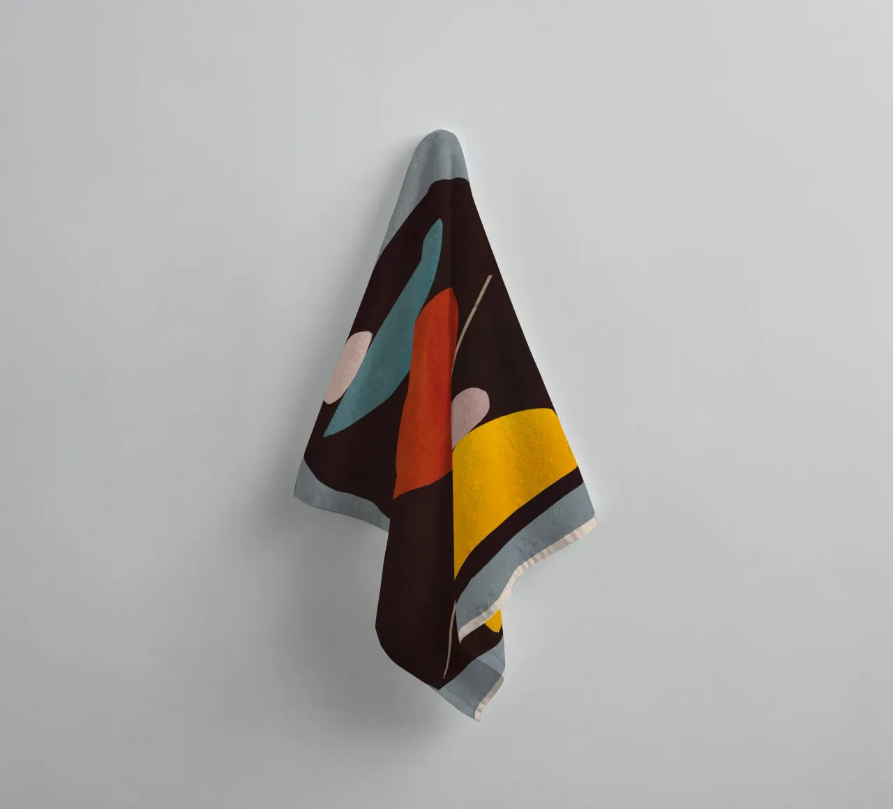 Formes modernes abstraites et minimales 83 serviette de bain de ThingDesign