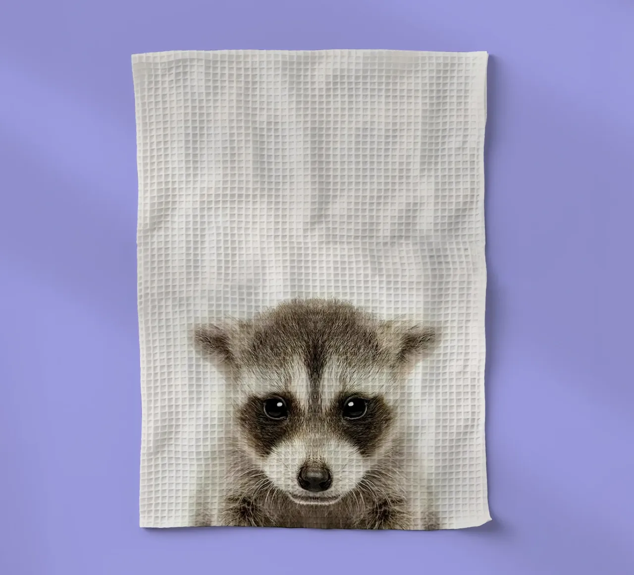 Procione canovaccio da cucina da Emil Art Studio