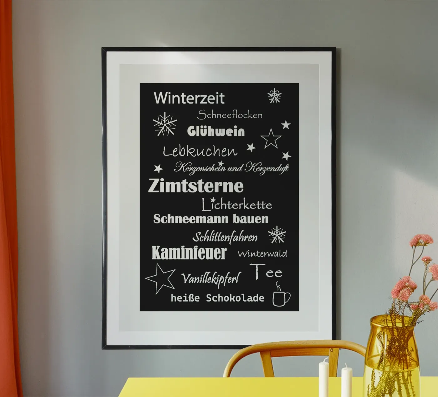 Wintertijd poster van SunflowerDE