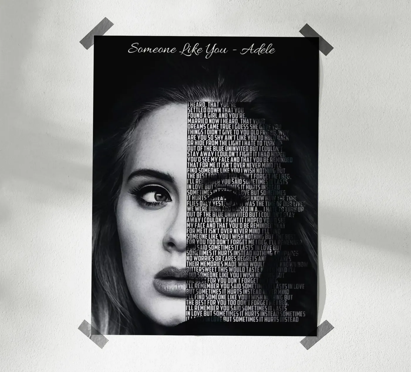 Qualcuno come te poster da Gunawan Rb