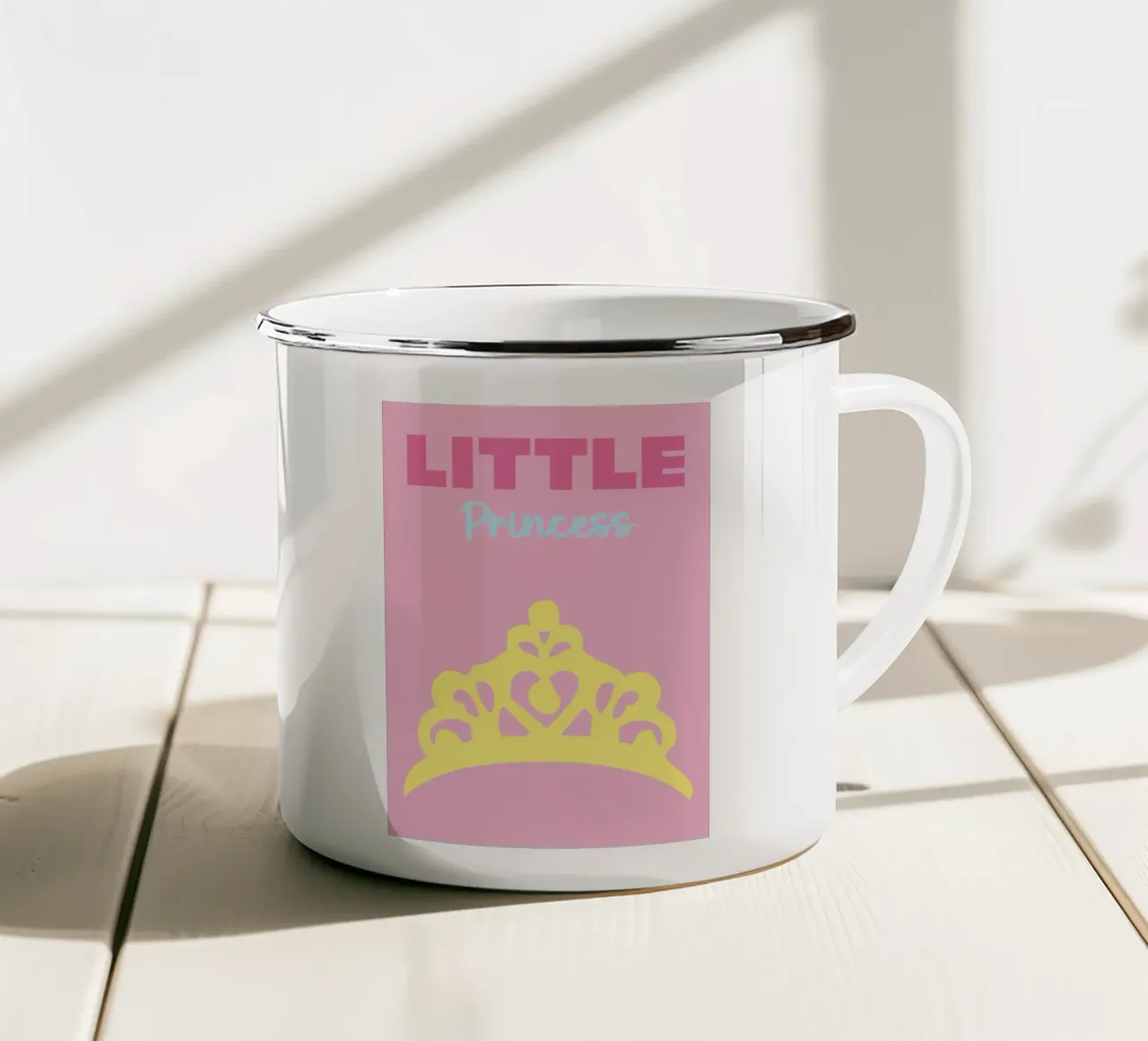 Little Princess tazza in smalto da Colorful Homes