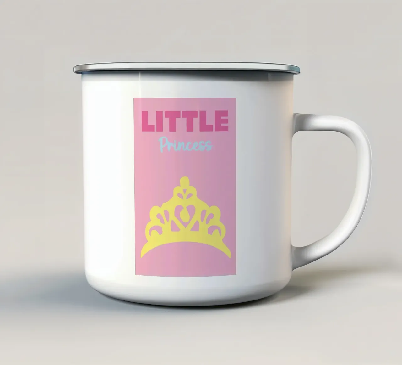 Little Princess tazza in smalto da Colorful Homes