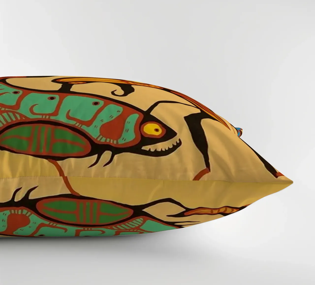 Norval Morrisseau Unità animale cuscino da Riley Art Studio