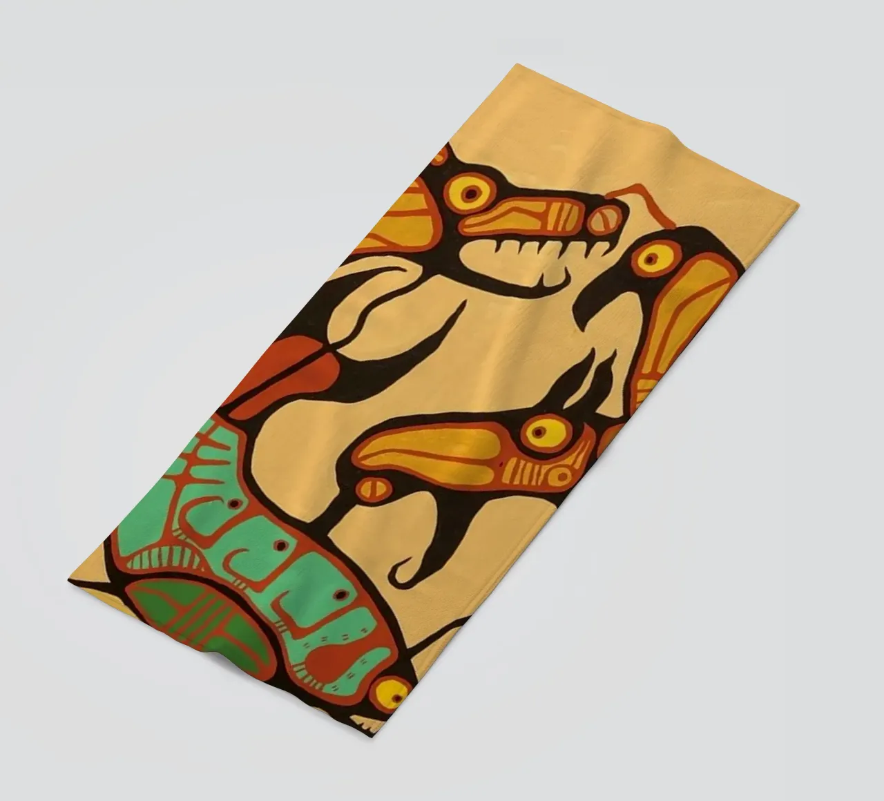 Norval Morrisseau Unità animale telo mare da Riley Art Studio