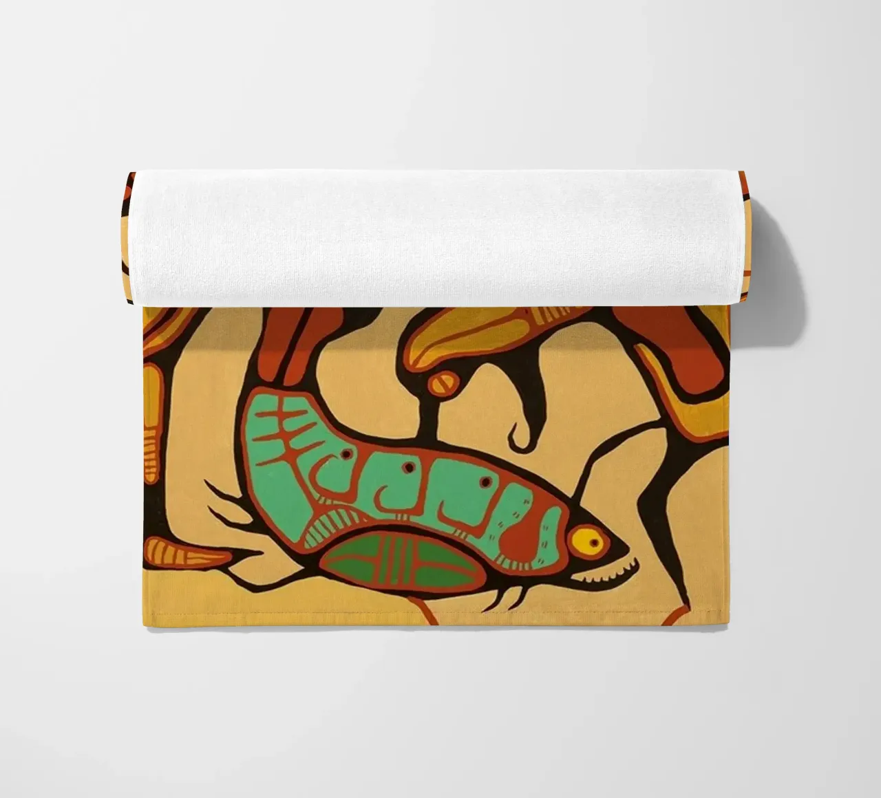 Norval Morrisseau Unità animale telo mare da Riley Art Studio