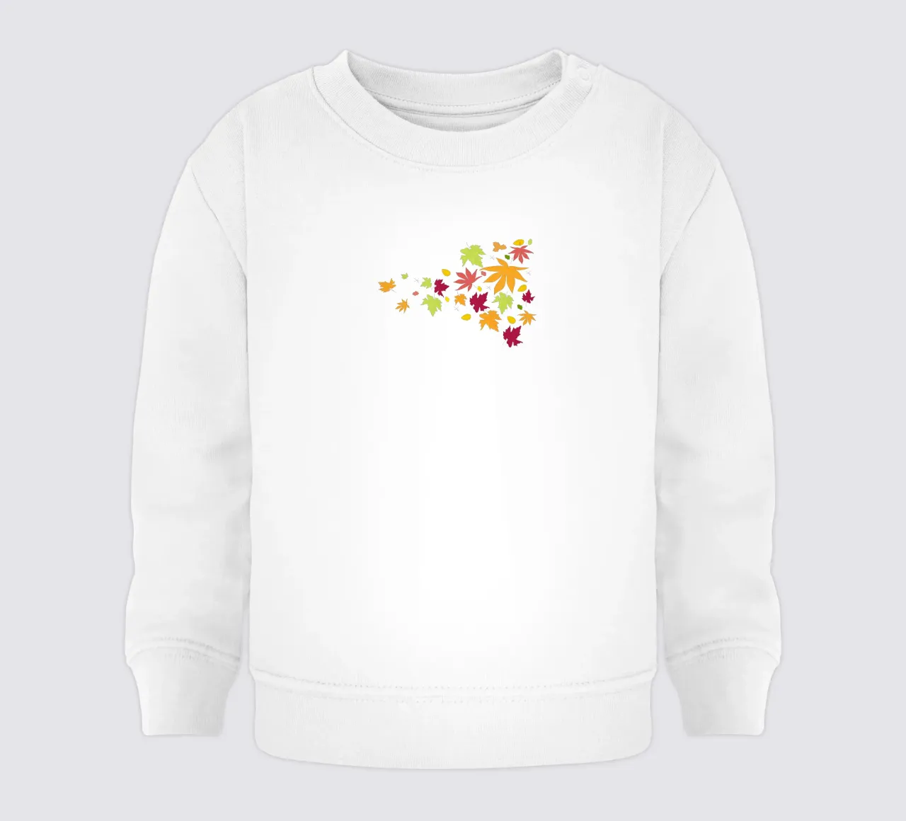 Foglie d'autunno che cadono felpa neonato da GalerieGG
