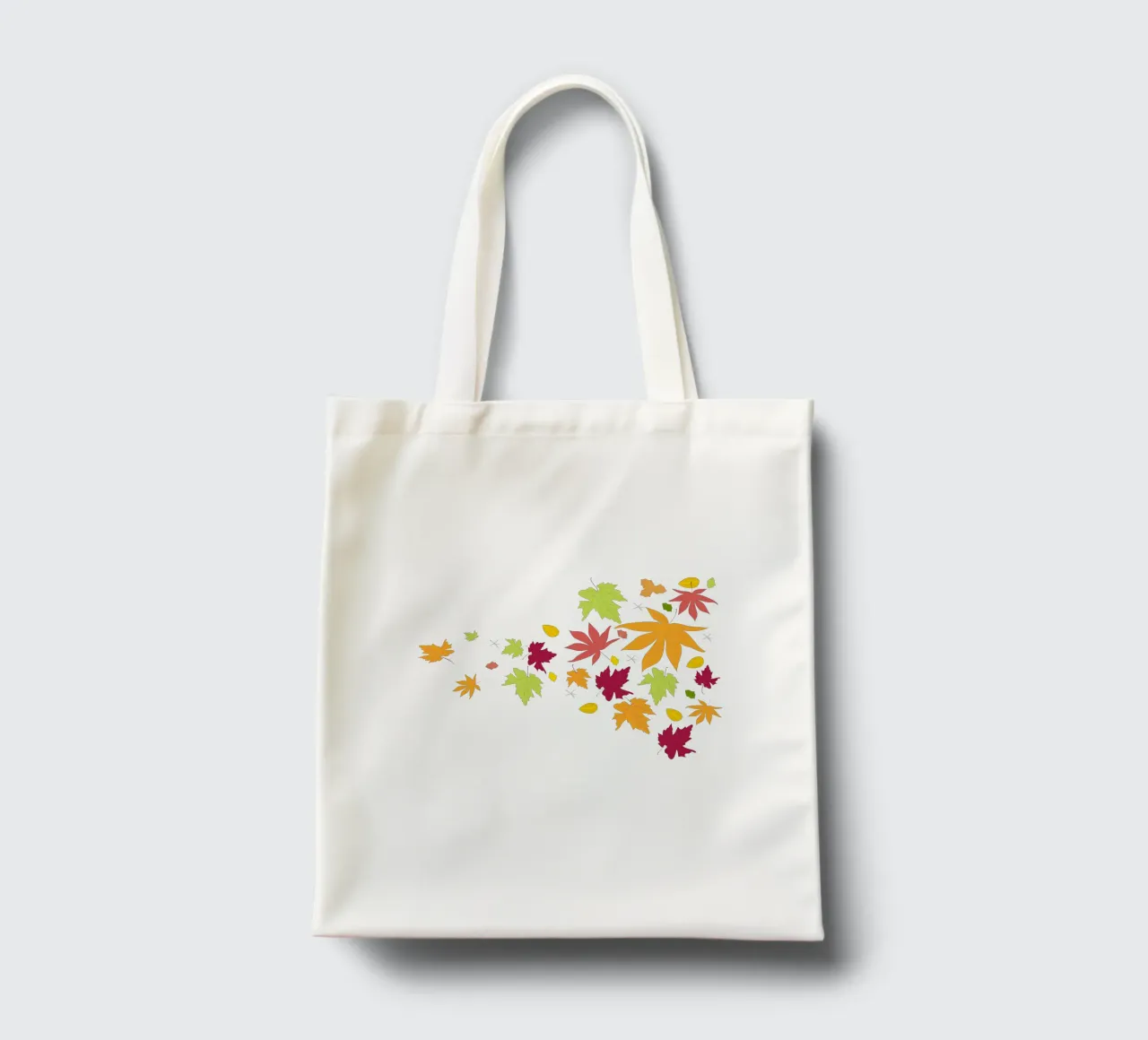 Foglie d'autunno che cadono borsa in juta da GalerieGG