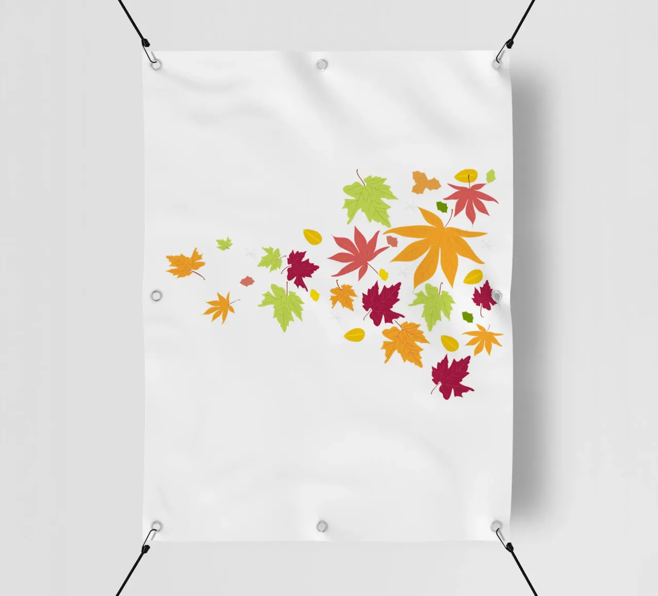 Foglie d'autunno che cadono telo in pvc da GalerieGG