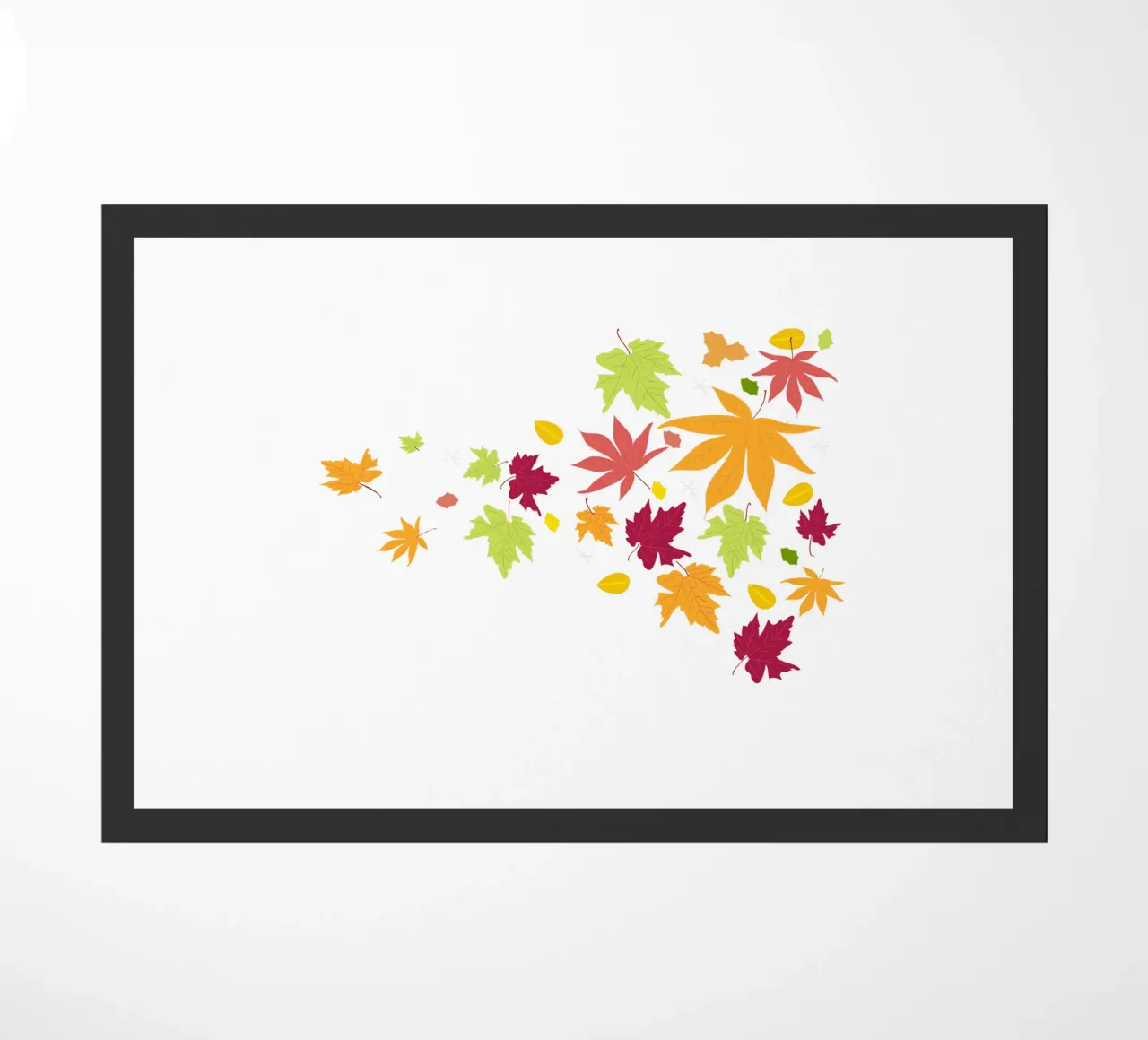 Foglie d'autunno che cadono zerbino da GalerieGG