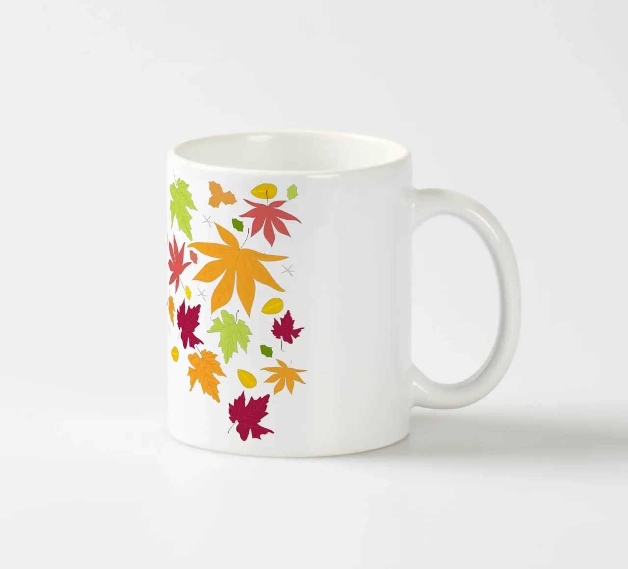 Foglie d'autunno che cadono tazza in ceramica da GalerieGG