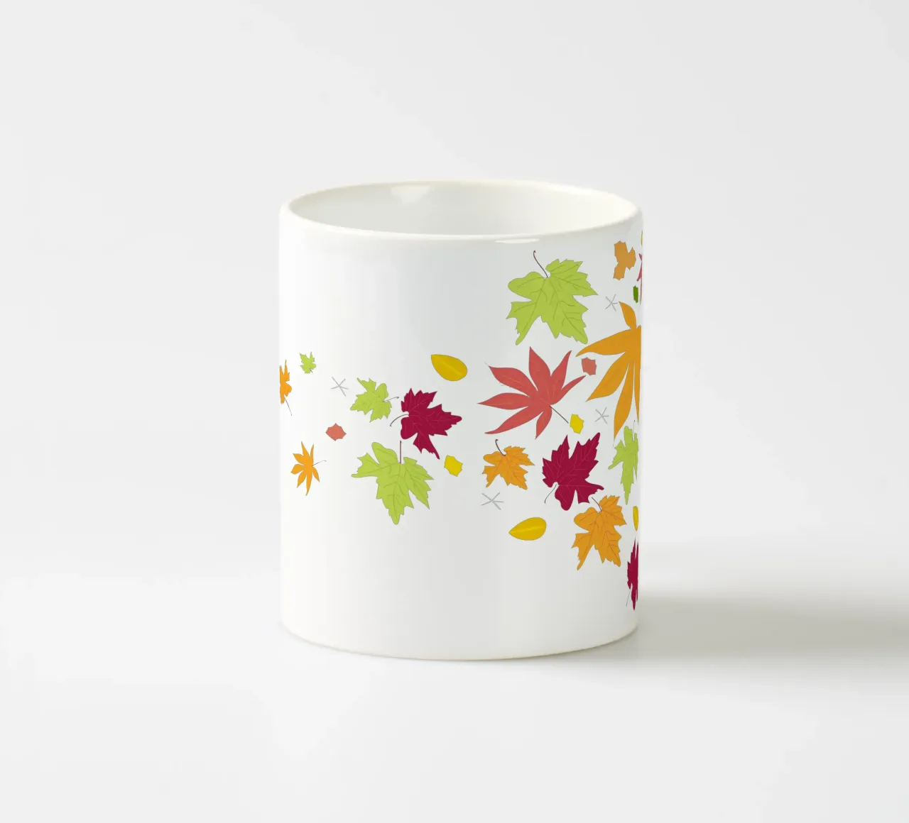 Foglie d'autunno che cadono tazza in ceramica da GalerieGG