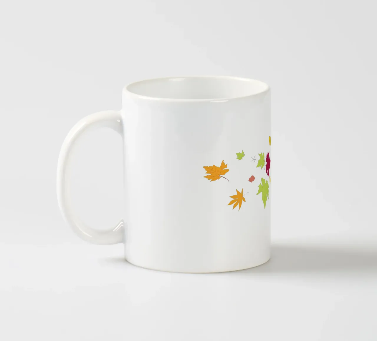 Foglie d'autunno che cadono tazza in ceramica da GalerieGG