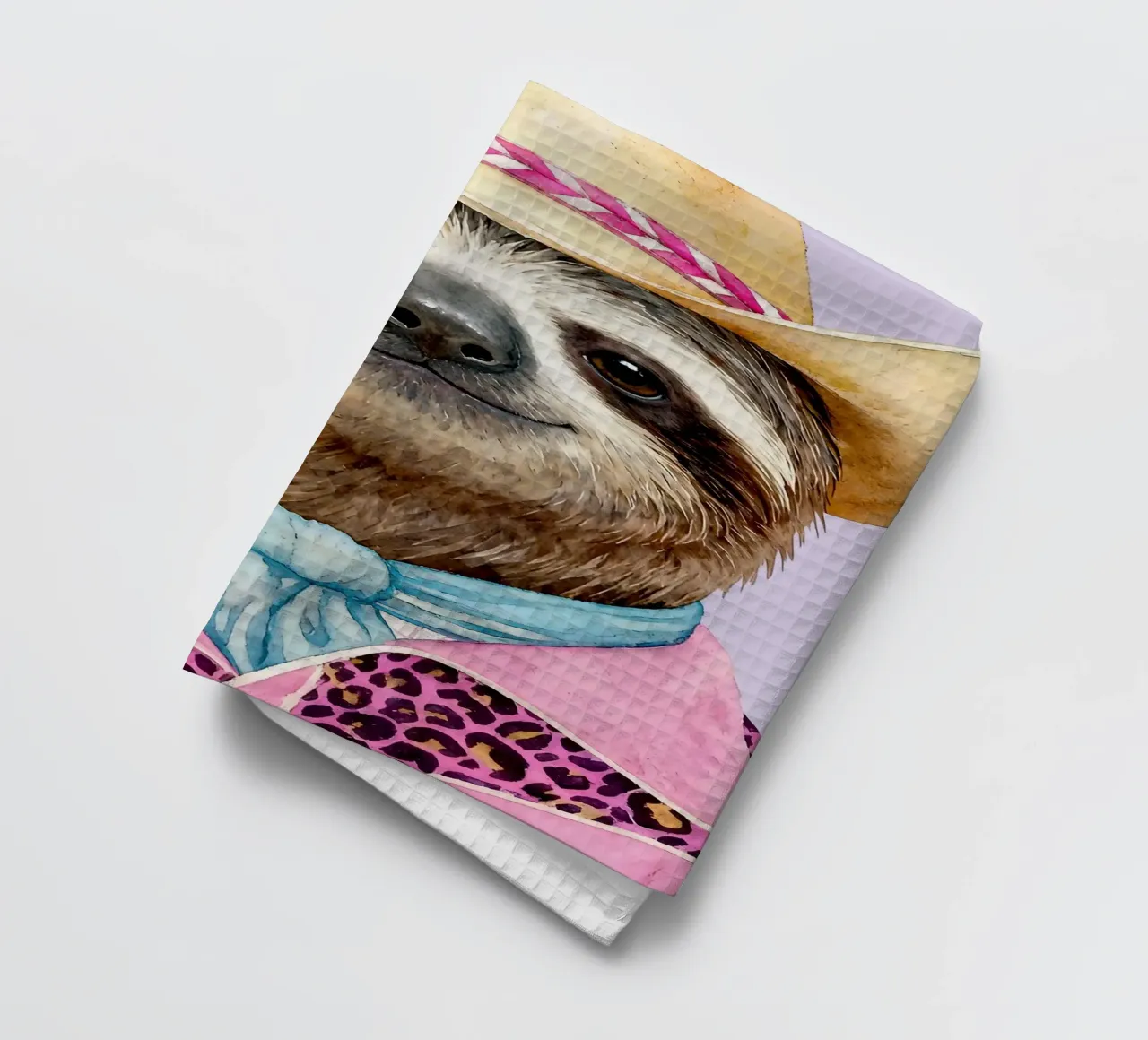 Sloth Cowboy canovaccio da cucina da Attaboy Dsgn
