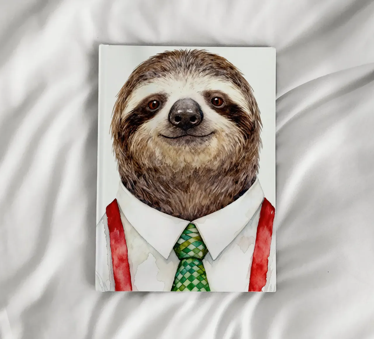 Work-life balance with Sloth carnet de notes de Attaboy Dsgn