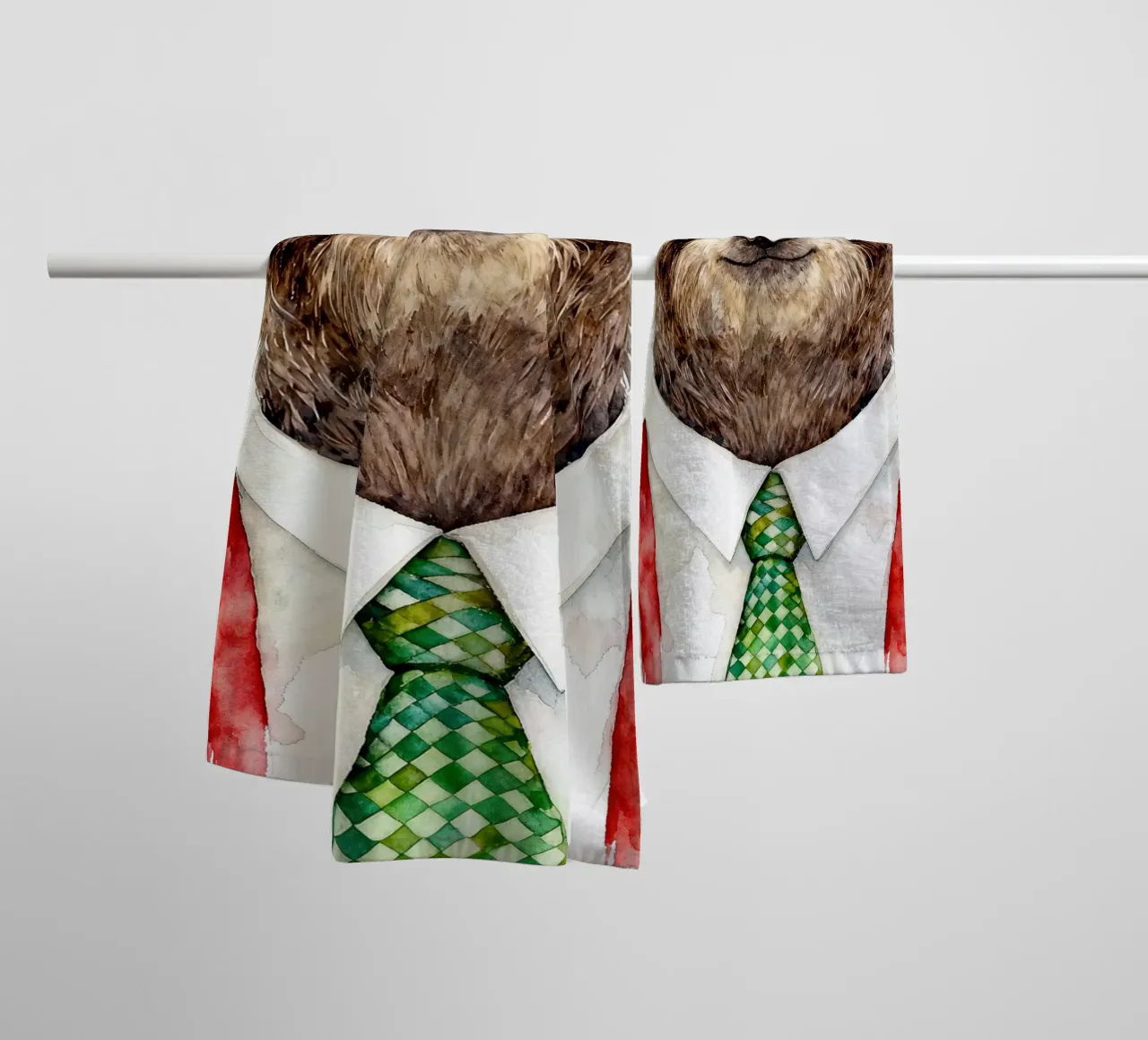 Work-life balance with Sloth serviette de bain de Attaboy Dsgn