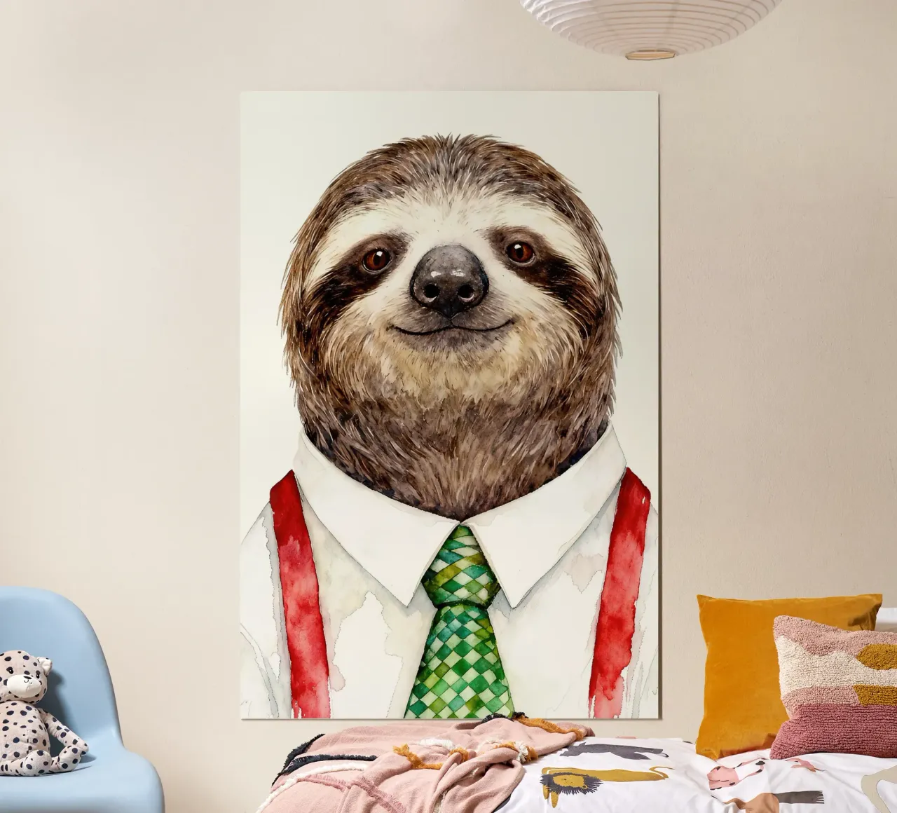 Work-life balance with Sloth carta hahnemühle da Attaboy Dsgn