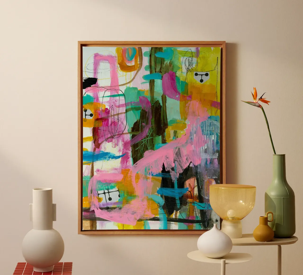 Marisol Evora - Zoveel manieren canvas met Baklijst van The Artcircle