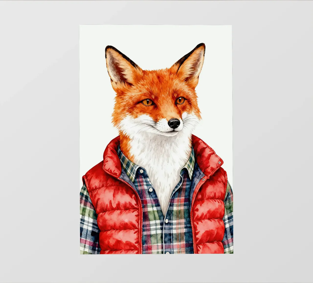 Fox in Puffer telo in pvc da Attaboy Dsgn