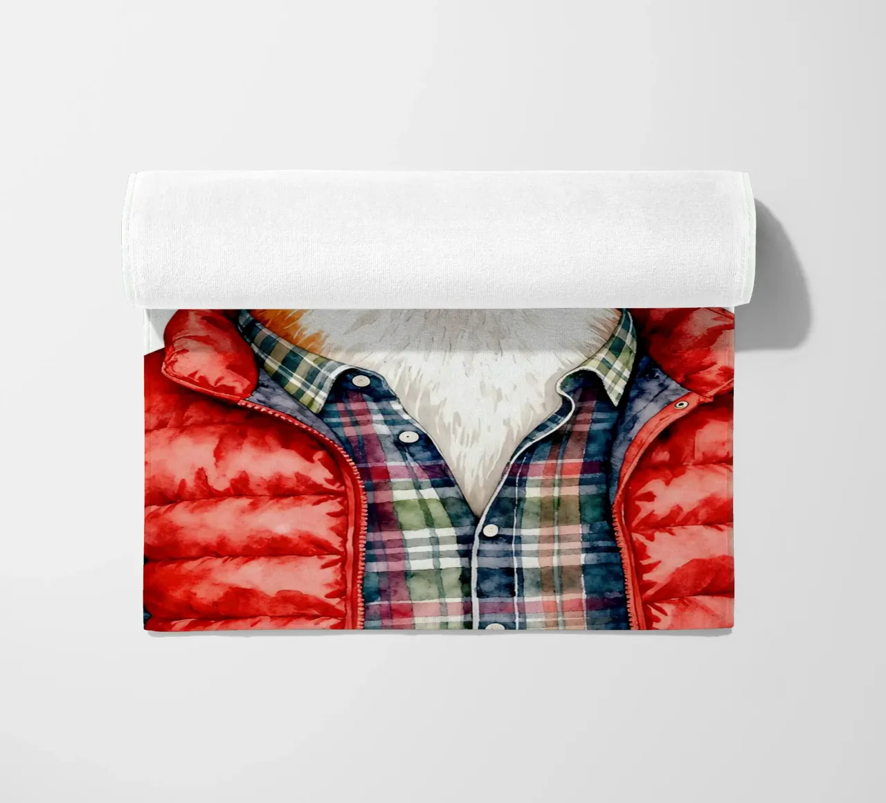 Fox in Puffer telo mare da Attaboy Dsgn