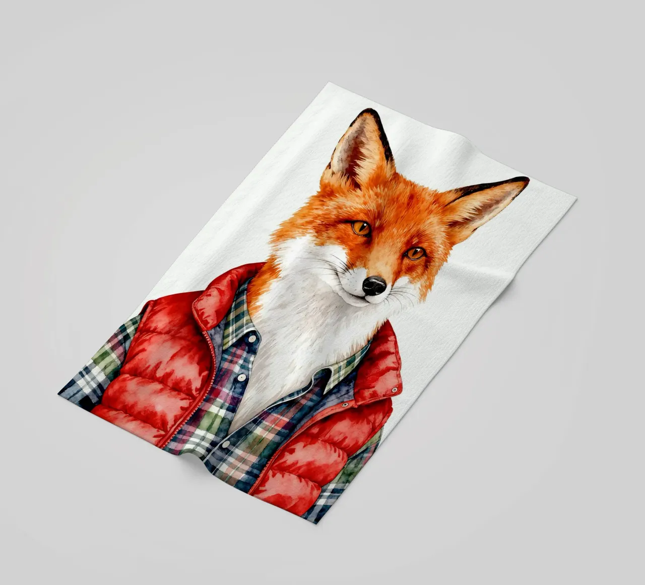 Fox in Puffer telo mare da Attaboy Dsgn