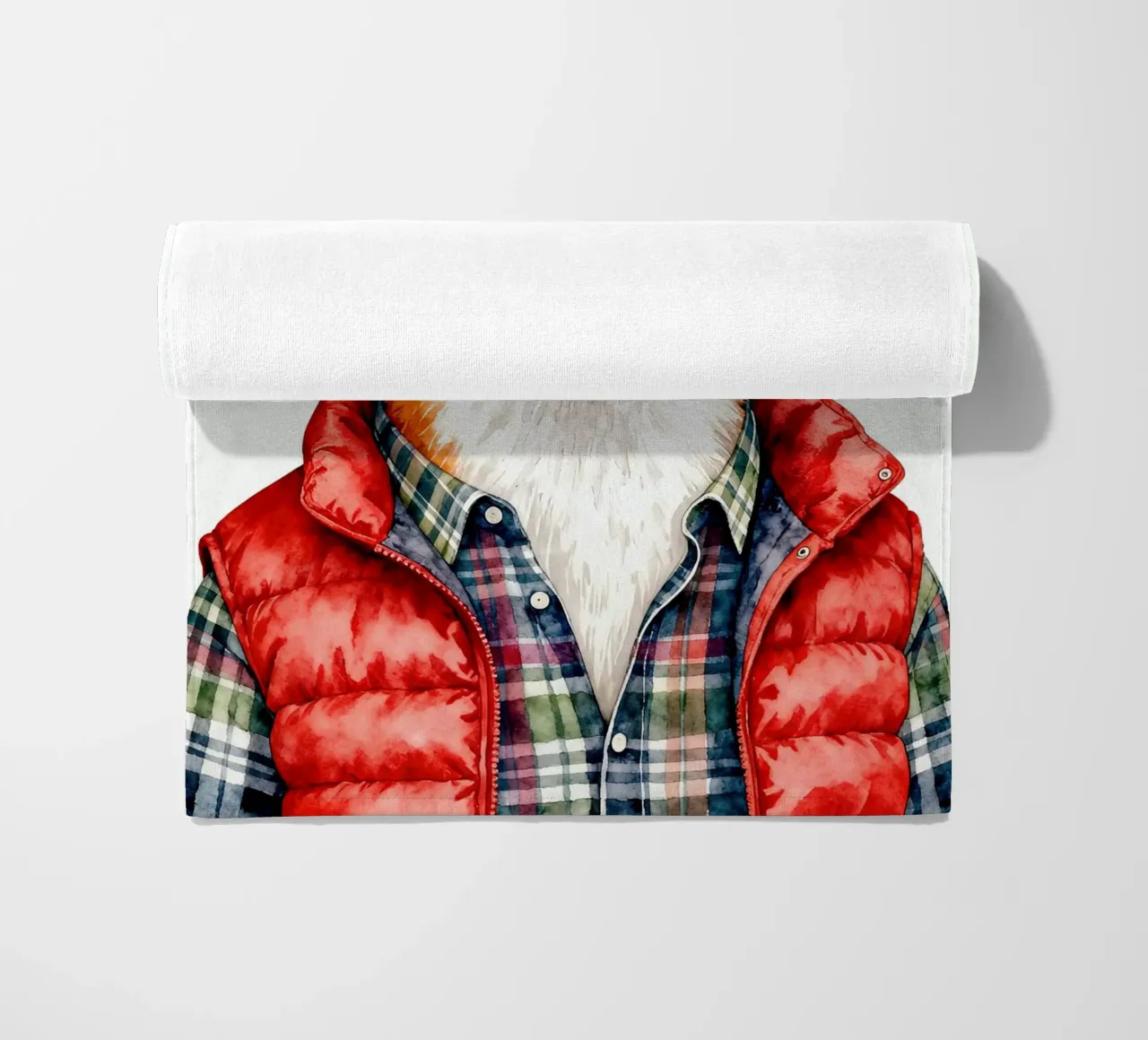 Fox in Puffer telo mare da Attaboy Dsgn