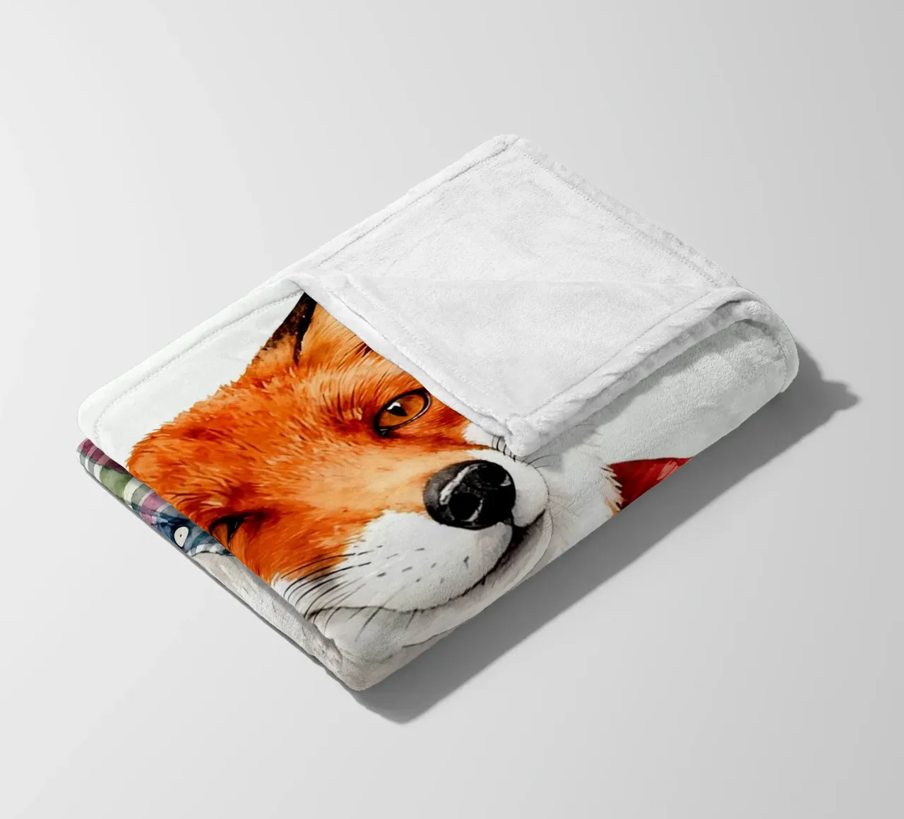 Fox in Puffer coperta in pile da Attaboy Dsgn