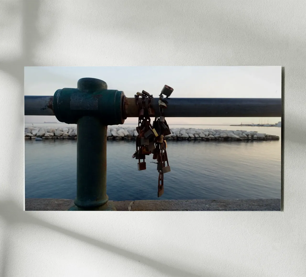 Lovelocks a Napoli alluminio dibond da Piccola Serenata