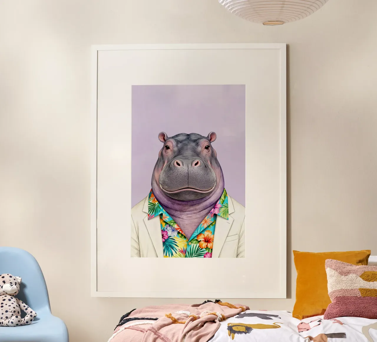 Gangster Hippo carta hahnemühle da Attaboy Dsgn