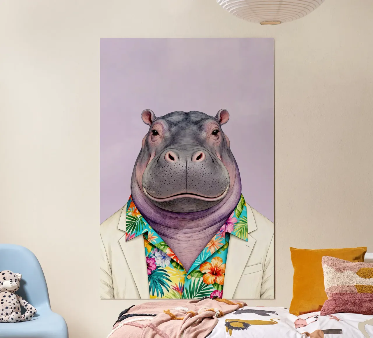 Gangster Hippo carta hahnemühle da Attaboy Dsgn