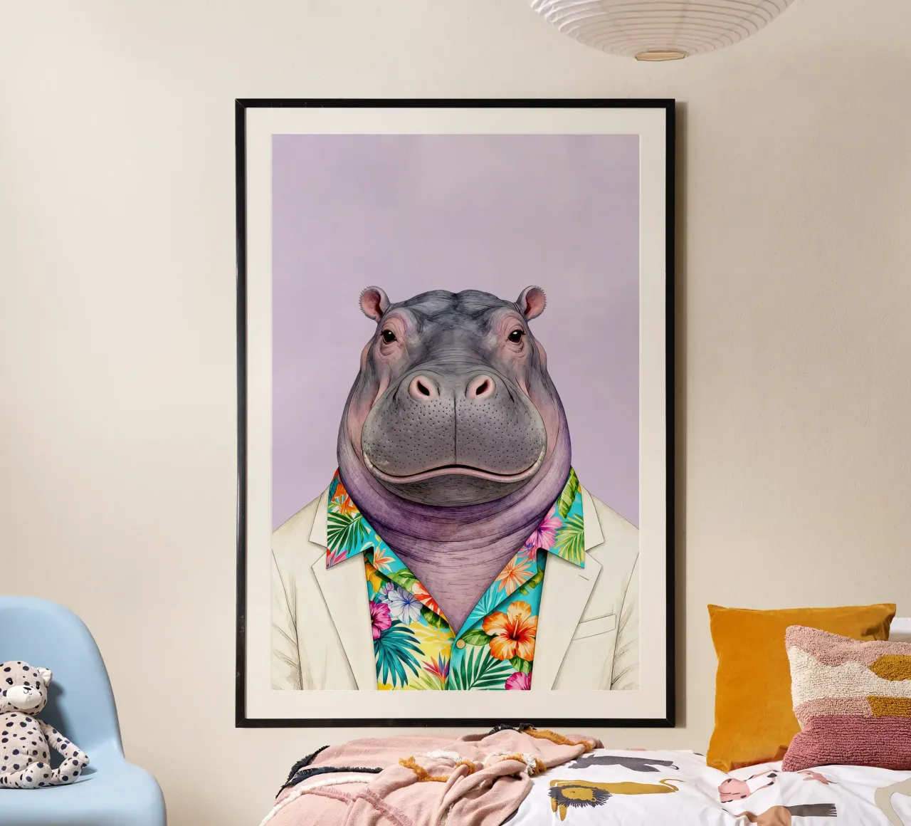 Gangster Hippo carta hahnemühle da Attaboy Dsgn