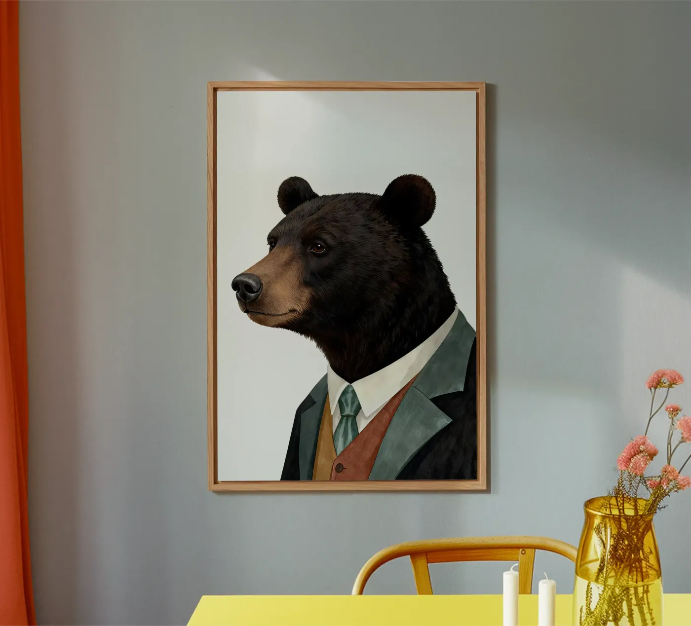 Black Bear alluminio dibond da Attaboy Dsgn